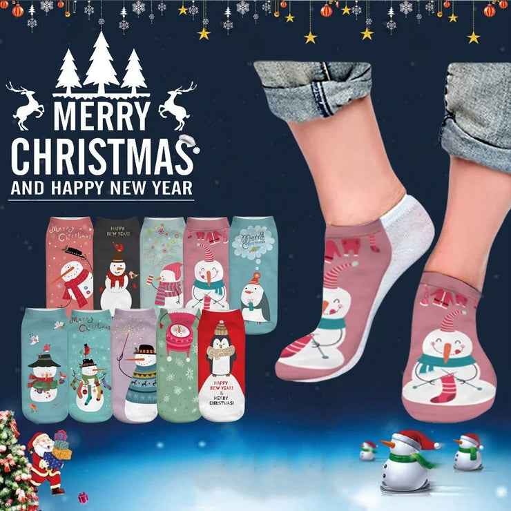 Chaussez le Confort et la Joie avec Nos Chaussettes de Noël pour Femmes