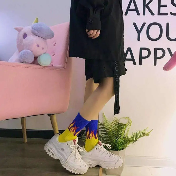 Votre Style avec les Chaussettes Unisexes Hip Hop Harajuku